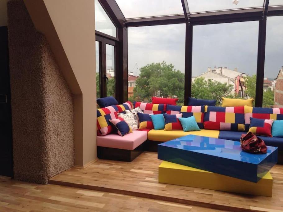 Art Penthouse Apartment Burgas Luaran gambar